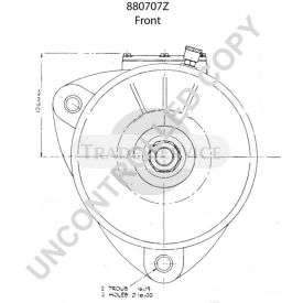 880707Z Prestolite Generator