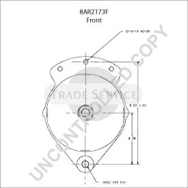 8AR2173F Prestolite Generator