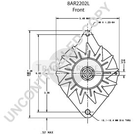 8AR2202L Prestolite Generator