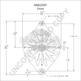 8AR2204T Prestolite Generator