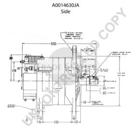 A0014630JA Prestolite Generator