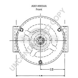 A0014905AAS Prestolite Generator