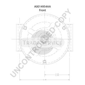 A0014954AAS Prestolite Generator