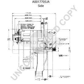 A0017705JA Prestolite Generator