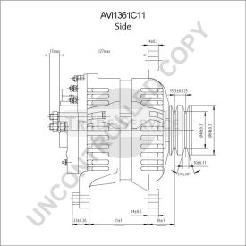 AVI1361C11 Prestolite Generator