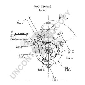 M0017264ME Prestolite Anlasser