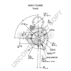 M0017324ME Prestolite Anlasser