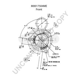 M0017504ME Prestolite Anlasser