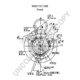 M0017511ME Prestolite Anlasser