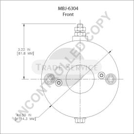MBJ-6304 Prestolite Anlasser