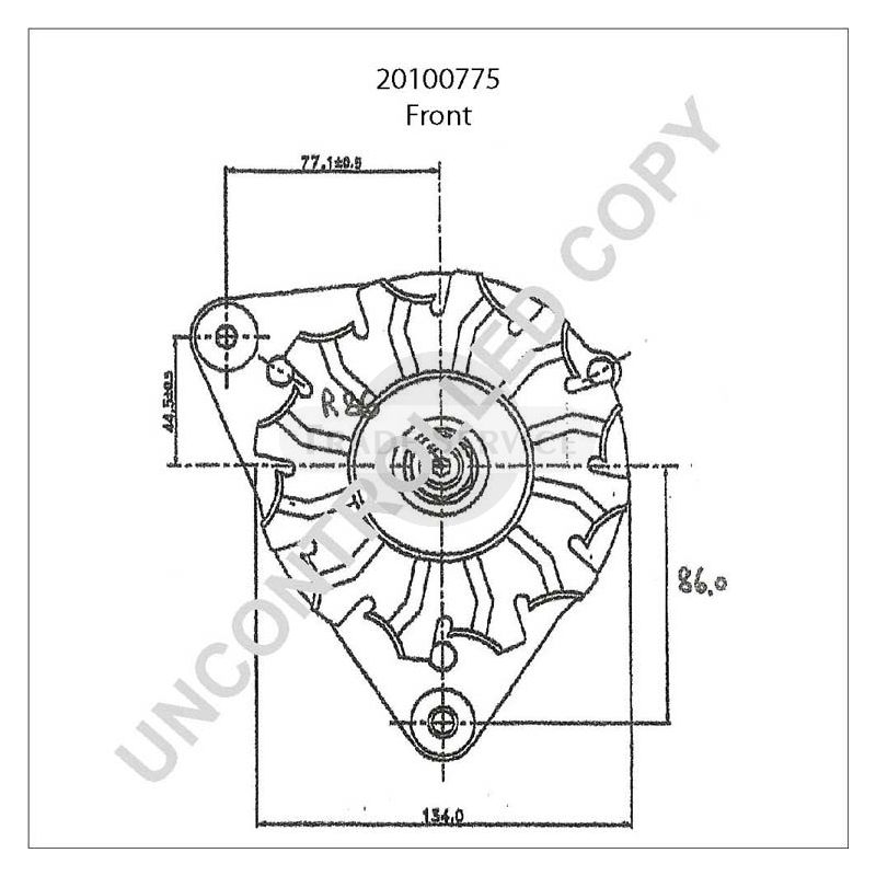 20100775 Prestolite Generator
