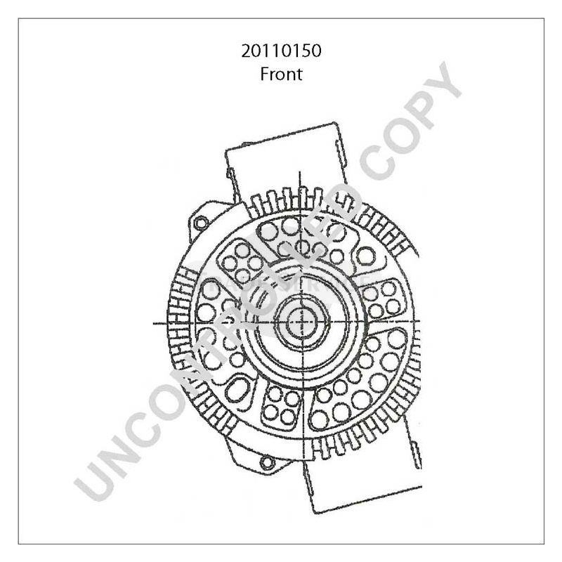 20110150 Prestolite Generator