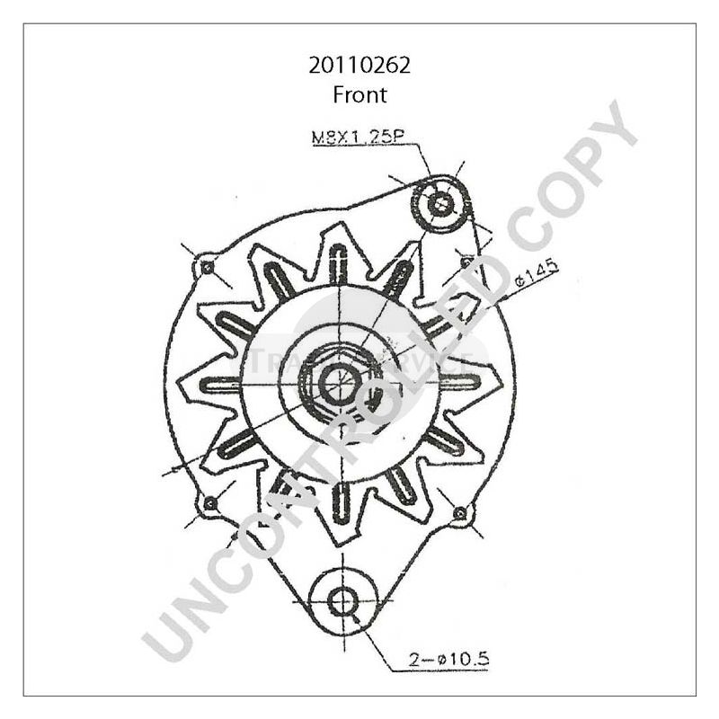 20110262 Prestolite Generator