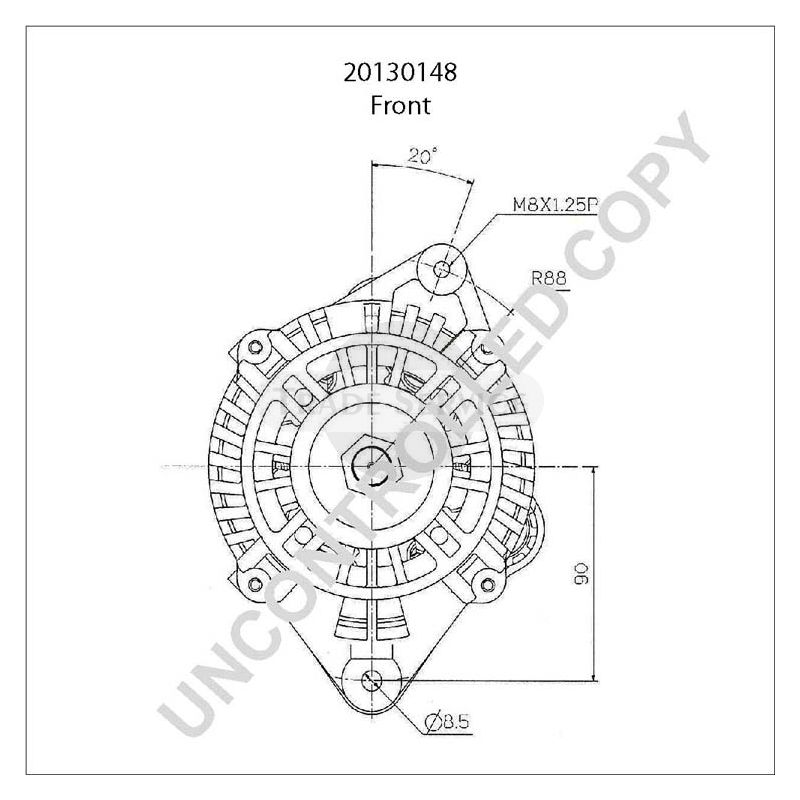 20130148 Prestolite Generator