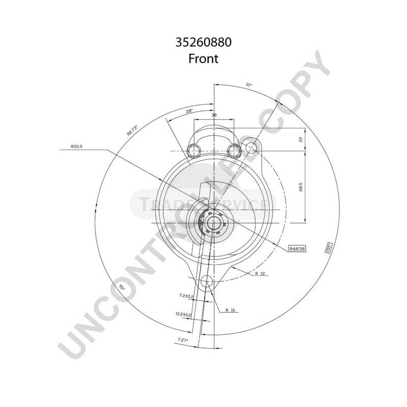 35260880 Prestolite Anlasser