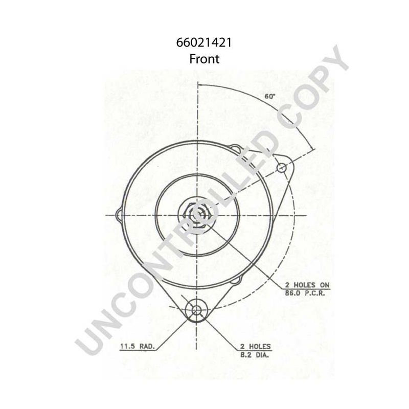 66021421 Prestolite Generator