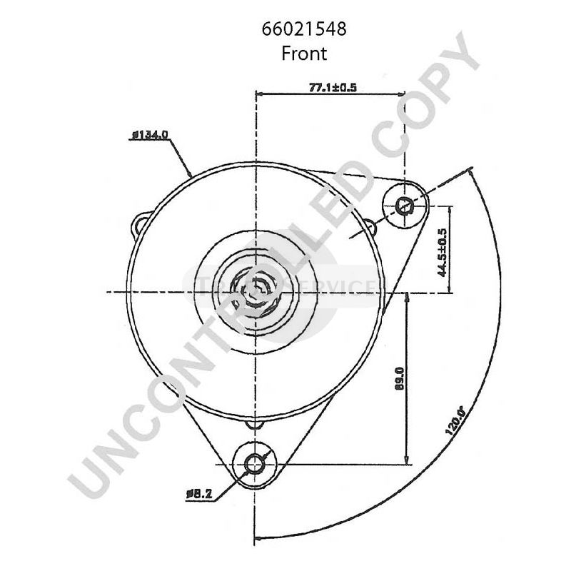 66021548 Prestolite Generator