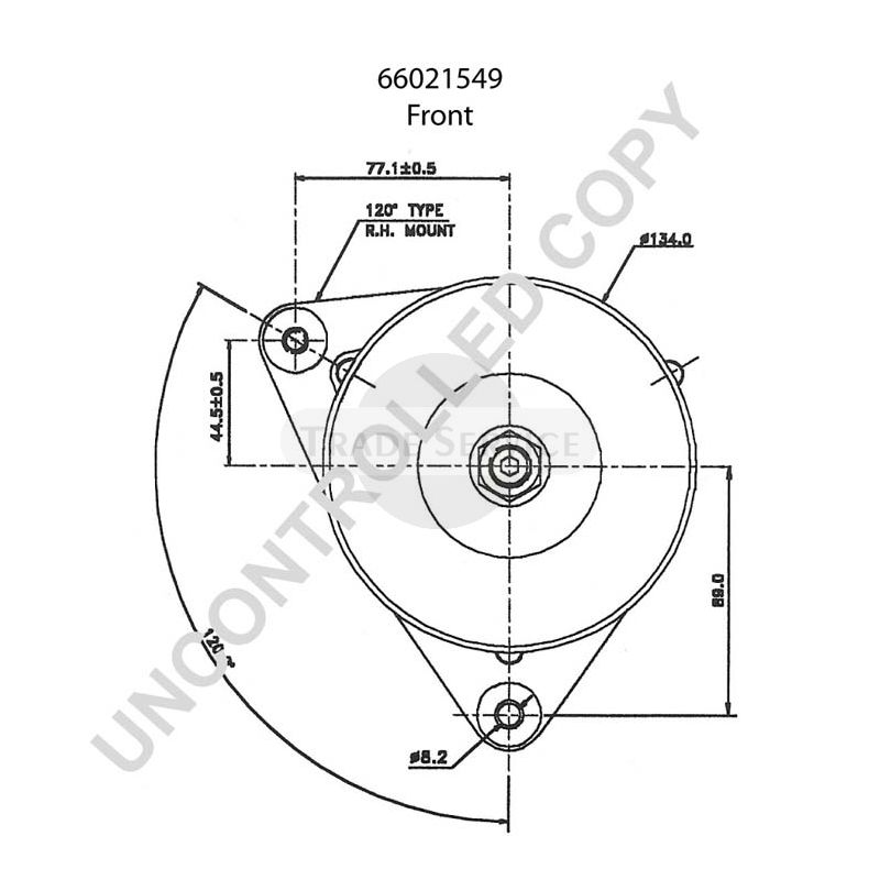 66021549 Prestolite Generator