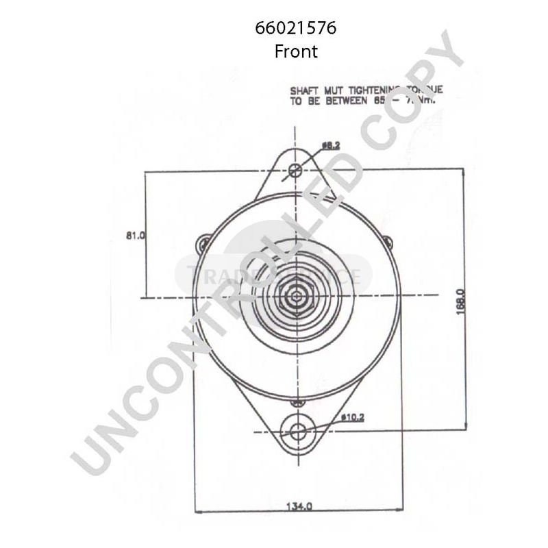 66021576 Prestolite Generator