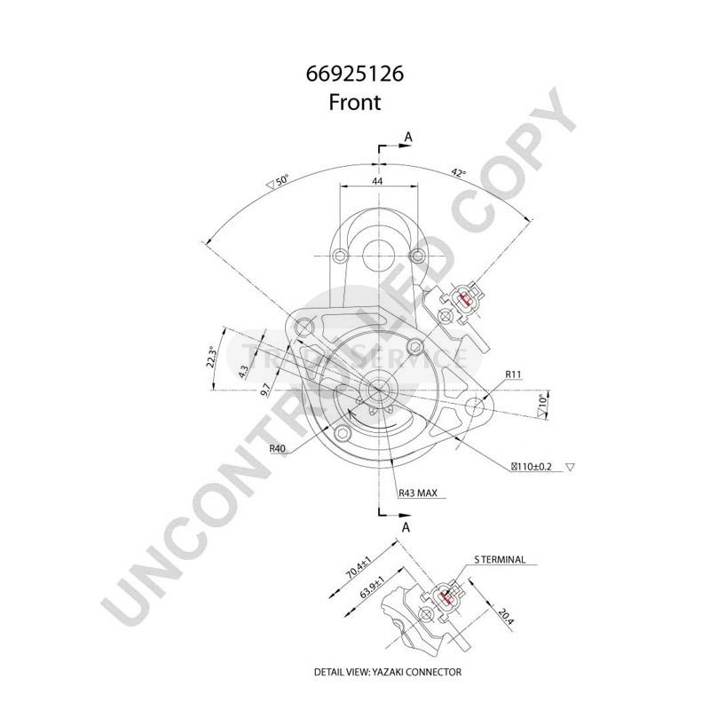 66925126 Prestolite Anlasser
