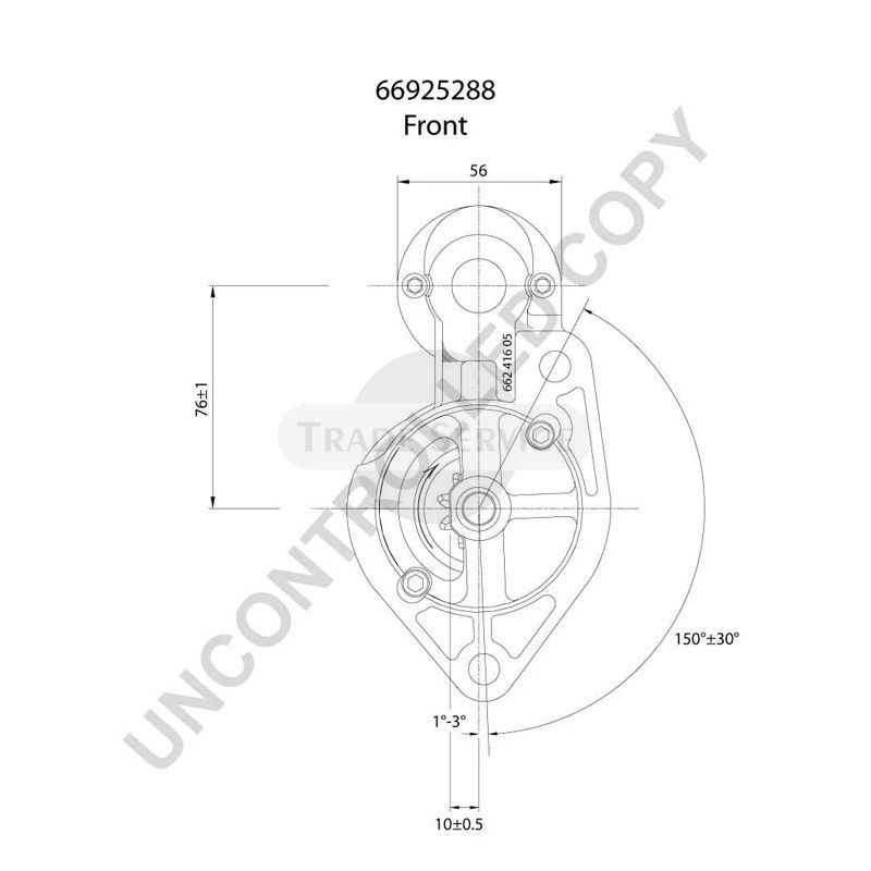 66925288 Prestolite Anlasser