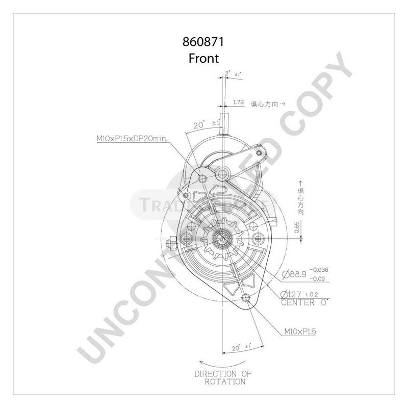 860871 Prestolite Anlasser