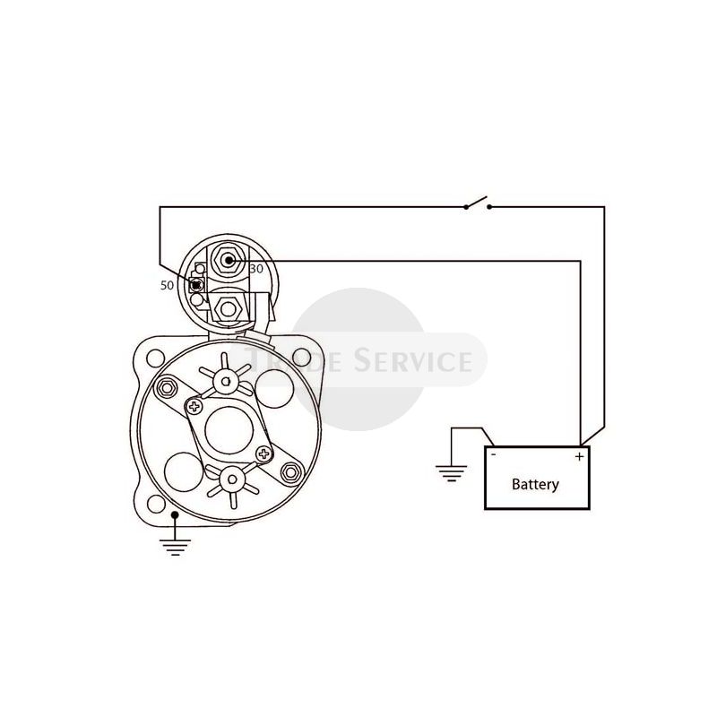 20500240 Prestolite Anlasser