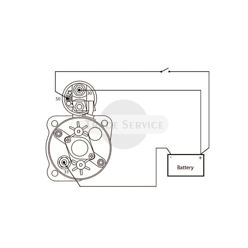 20500553 Prestolite Anlasser