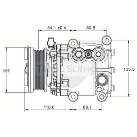 ACP-1336-000P MAHLE Klimakompressor