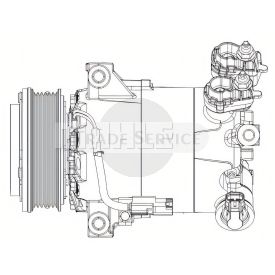 ACP-556-000P MAHLE Klimakompressor