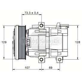 ACP-855-000P MAHLE Klimakompressor
