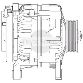 AVI144A2014 Prestolite Generator