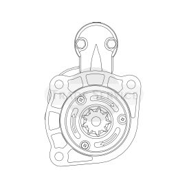 M81R2003 Prestolite Anlasser