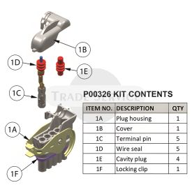 P00326 Prestolite Stecker