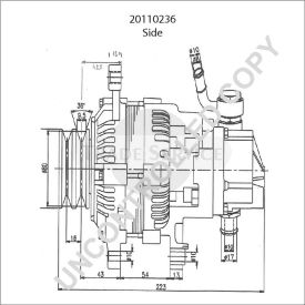 20110236 Prestolite Generator