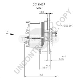 20130137 Prestolite Generator