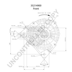 35214900 Prestolite Generator