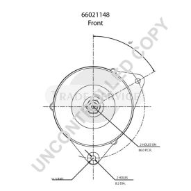 66021148 Prestolite Generator