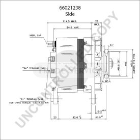 66021238 Prestolite Generator