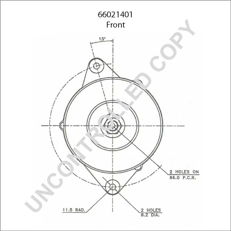 66021401 Prestolite Generator