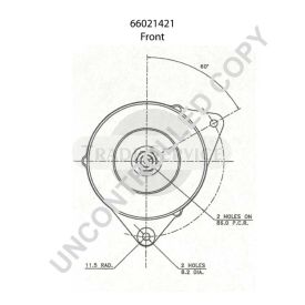 66021421 Prestolite Generator