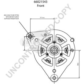 66021543 Prestolite Generator