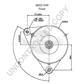 66021549 Prestolite Generator
