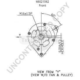 66021562 Prestolite Generator