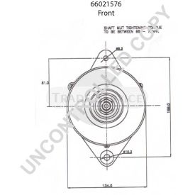 66021576 Prestolite Generator