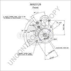 66925129 Prestolite Anlasser