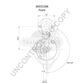 66925288 Prestolite Anlasser