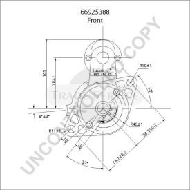 66925388 Prestolite Anlasser