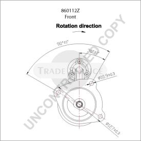 860112Z Prestolite Anlasser