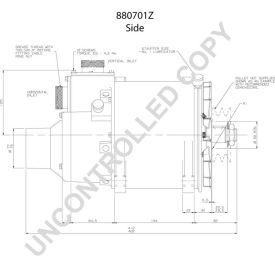 880701Z Prestolite Generator